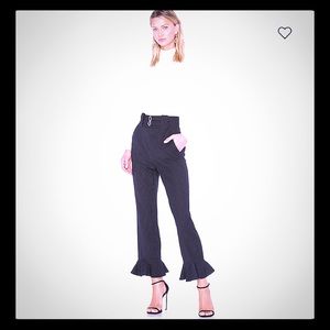 New Rebecca Taylor pinstriped pants